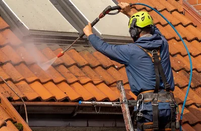 Démoussage et hydrofuge de toiture à Guébestroff